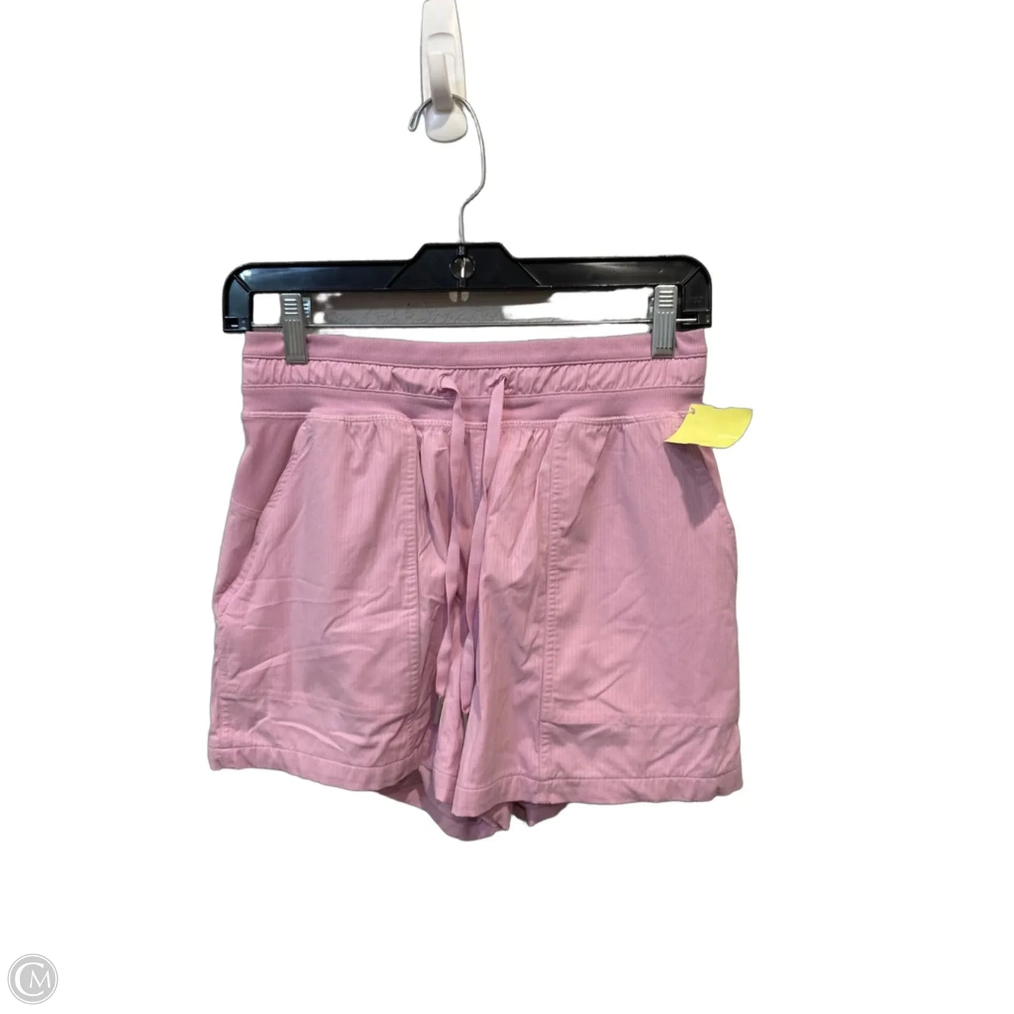 Athletic Shorts By Lululemon In Pink, Size: S