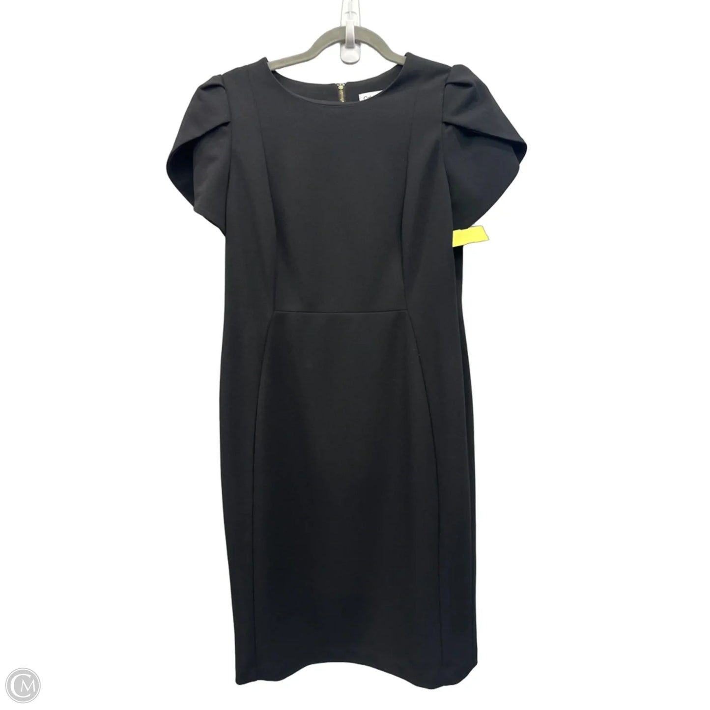 Dress Work By Calvin Klein In Black, Size: M