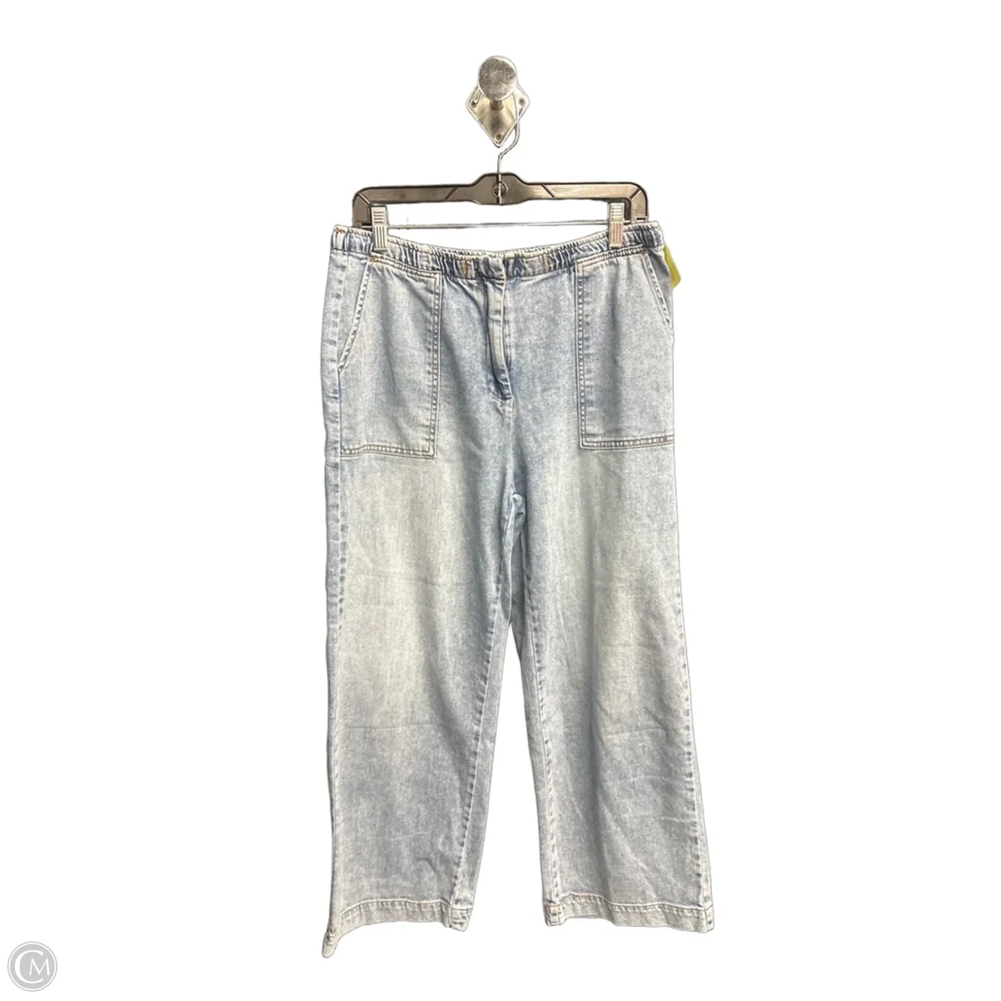 Jeans Wide Leg By Oat In Blue Denim, Size: 10