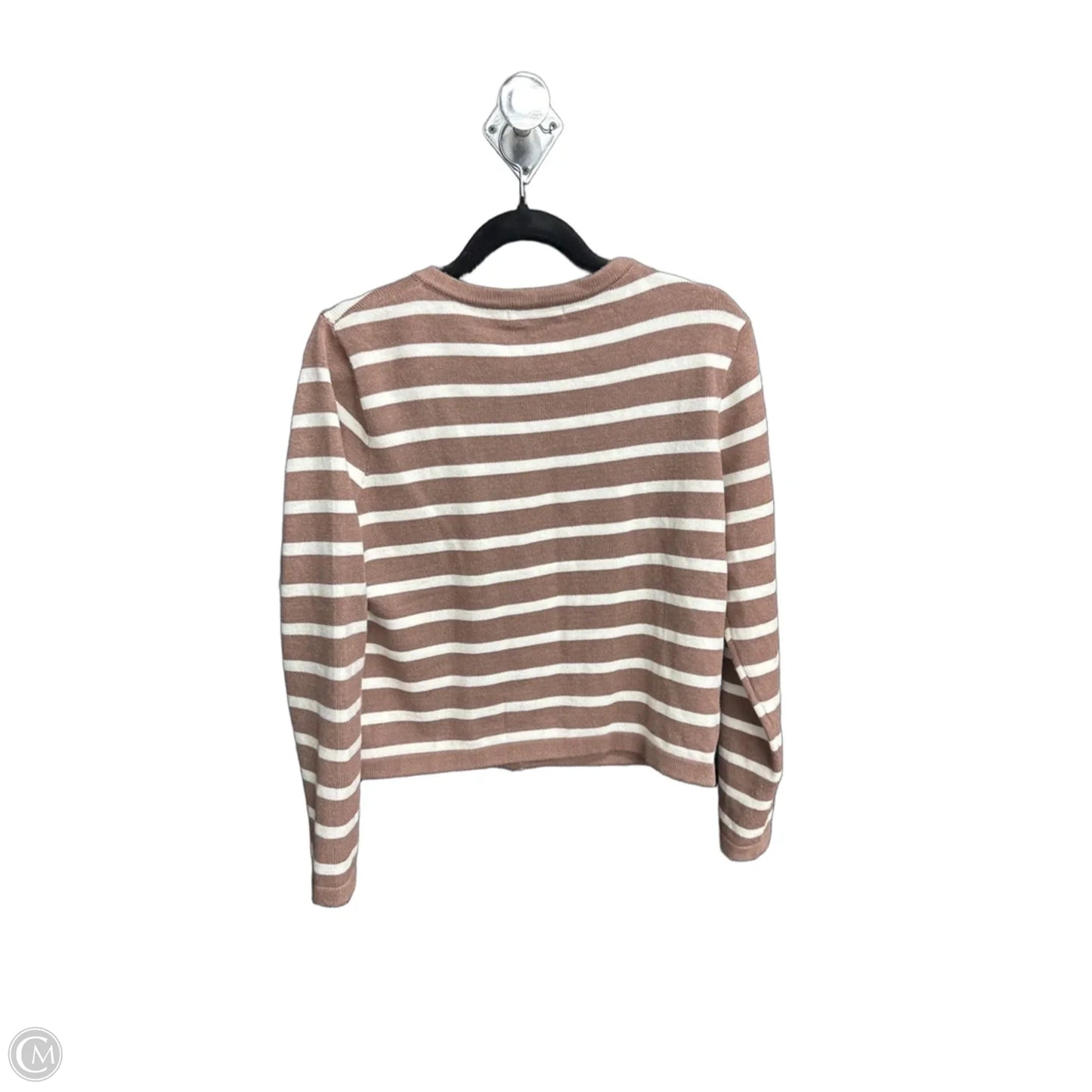 Cardigan By Lillusory In Brown & White, Size: S
