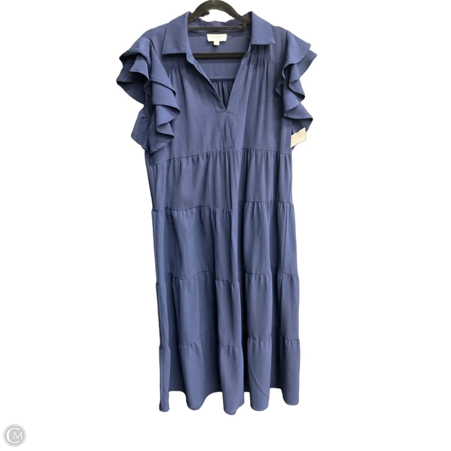 Dress Casual Midi By Umgee In Navy, Size: M