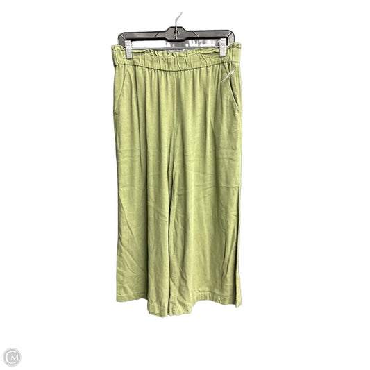 Pants Linen By Loft In Green, Size: M