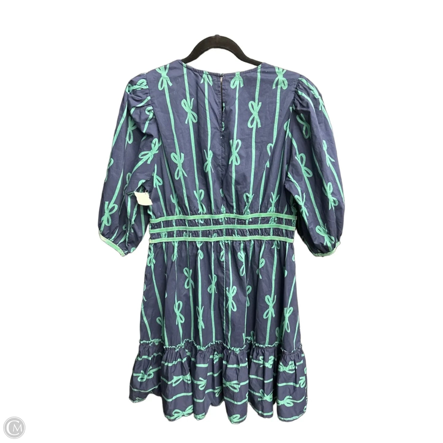 Dress Casual Short By Umgee In Blue & Green, Size: L