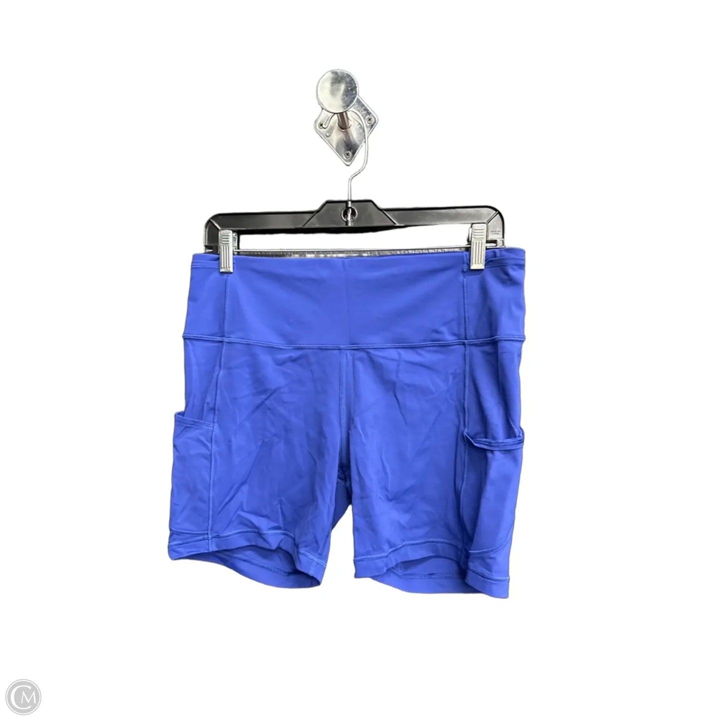 Athletic Shorts By Lululemon In Blue, Size: 12