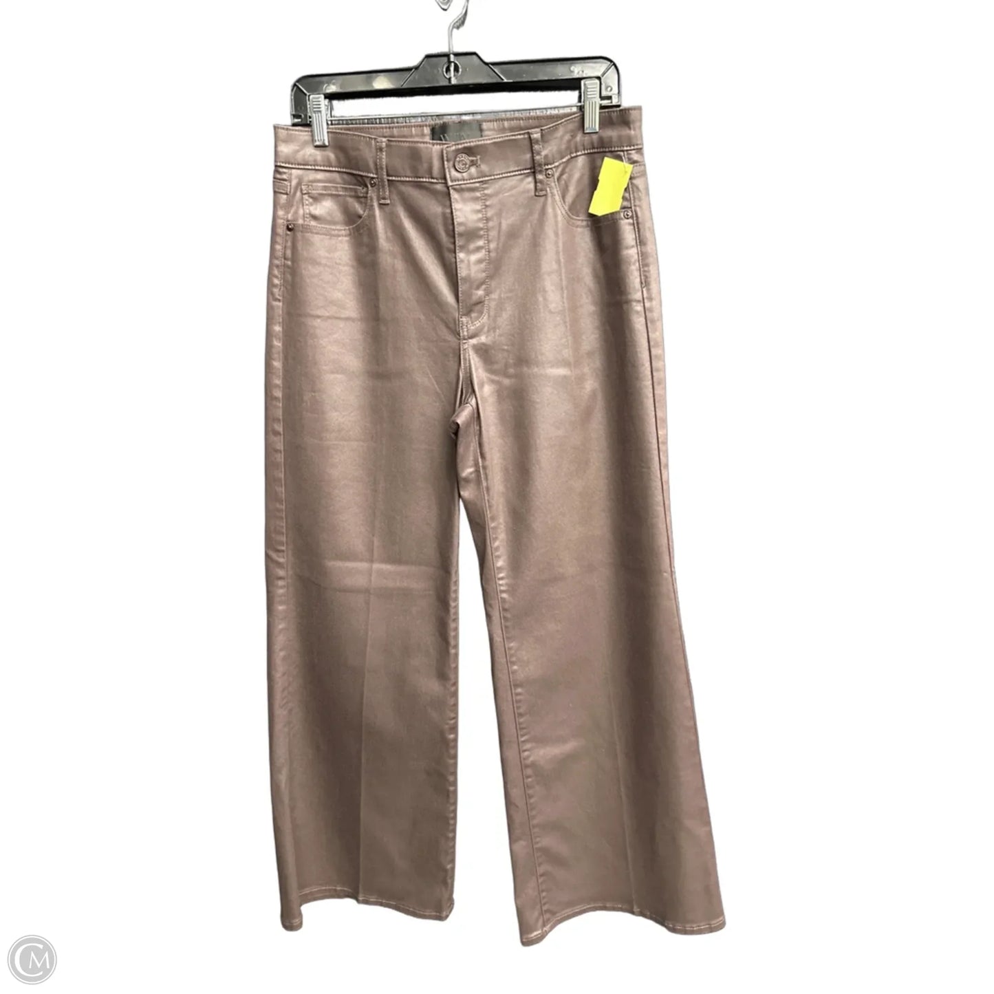 Jeans Wide Leg By White House Black Market In Brown, Size: 10