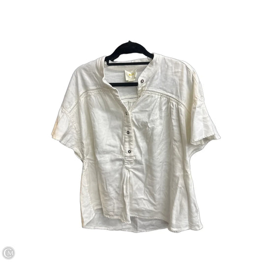 Top Sleeveless By Maeve In White, Size: S