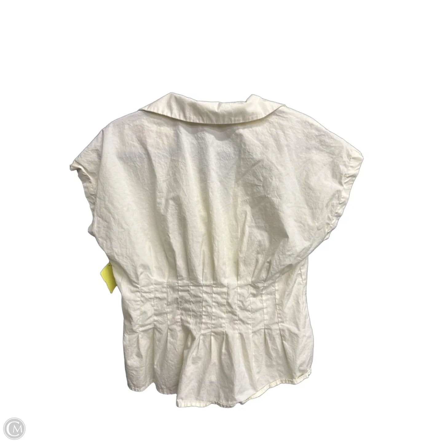 Top Short Sleeve By Truth In Cream, Size: M