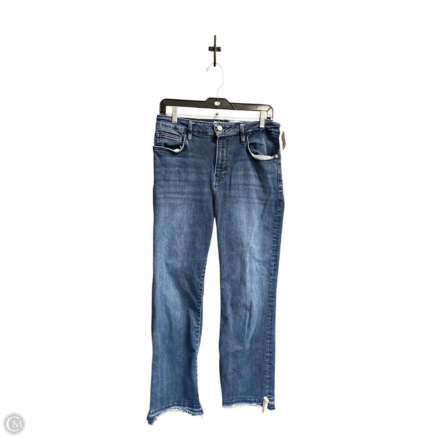 Jeans Boot Cut By Frame In Blue Denim, Size: 8