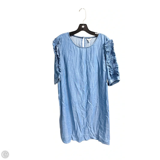 Dress Casual Midi By Crown And Ivy In Blue, Size: Xl