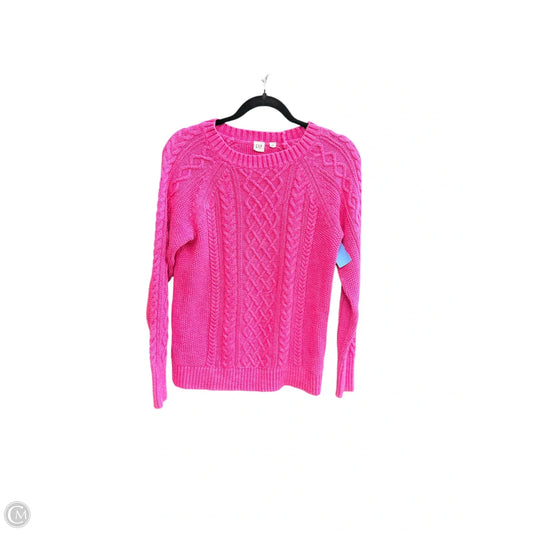 Sweater By Gap In Pink, Size: M