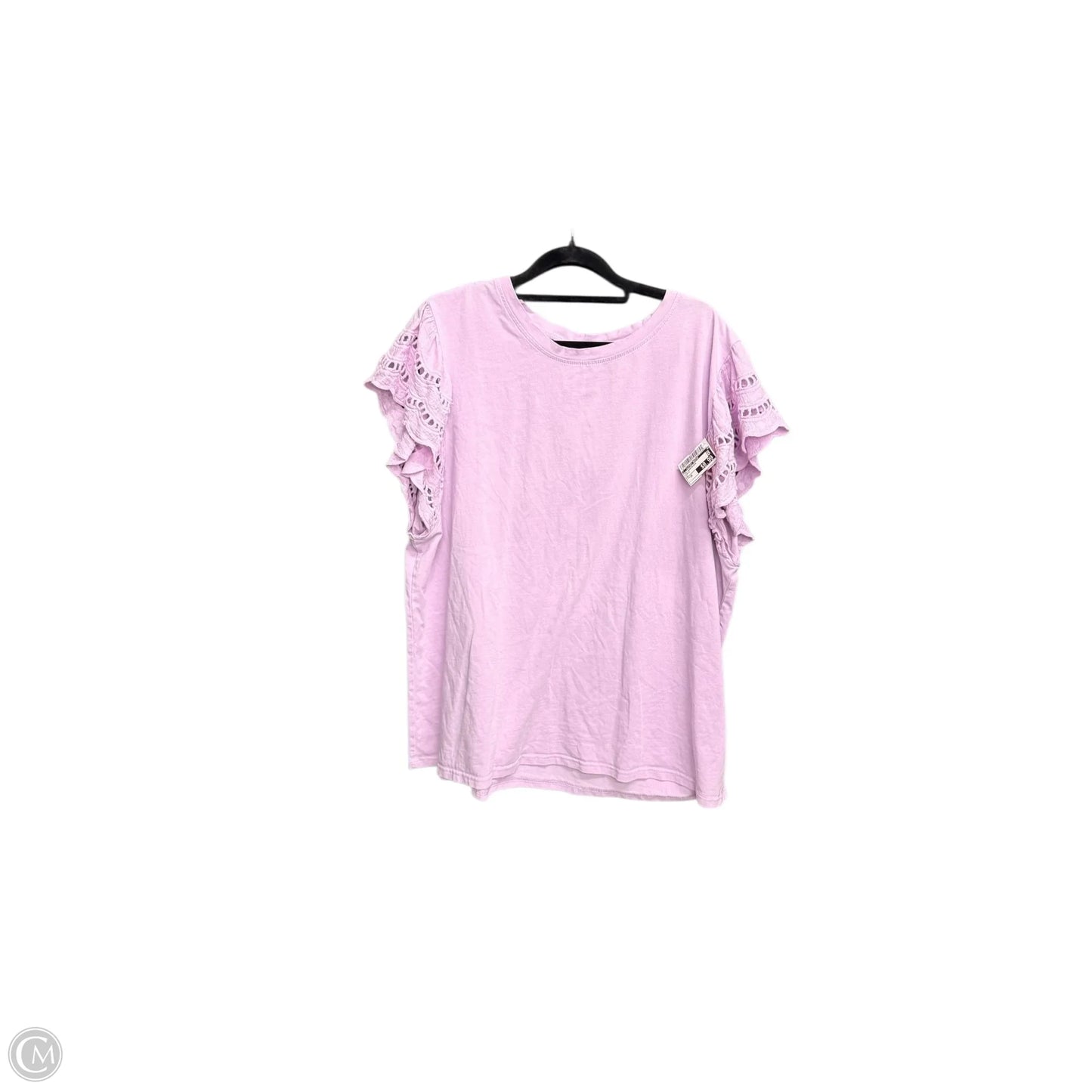 Top Sleeveless By Clothes Mentor In Purple, Size: 2x