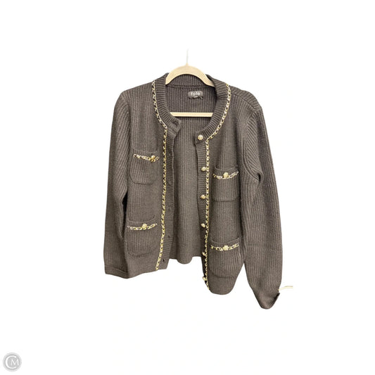 Cardigan By Fate In Black, Size: L