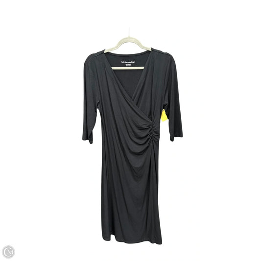 Dress Casual Midi By Soft Surroundings In Black, Size: M