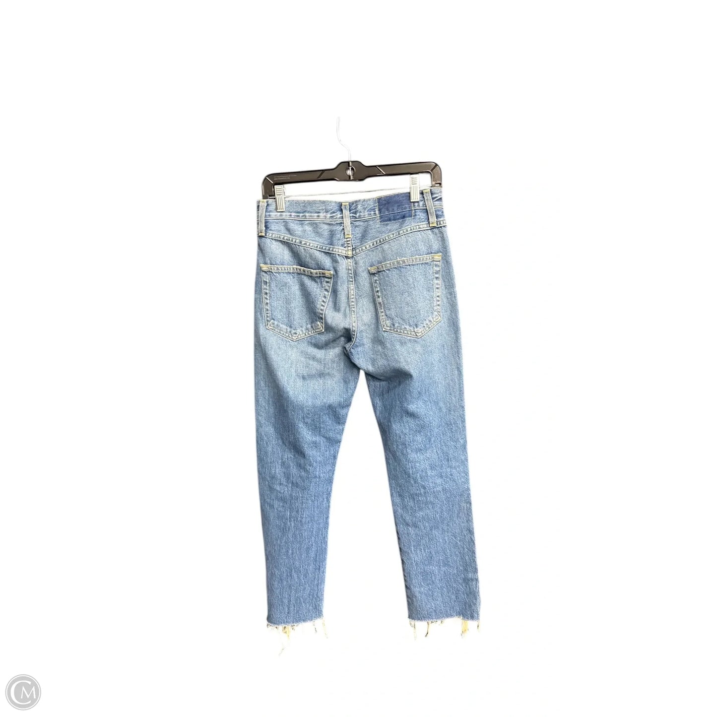 Jeans Straight By Amo In Blue Denim, Size: 4