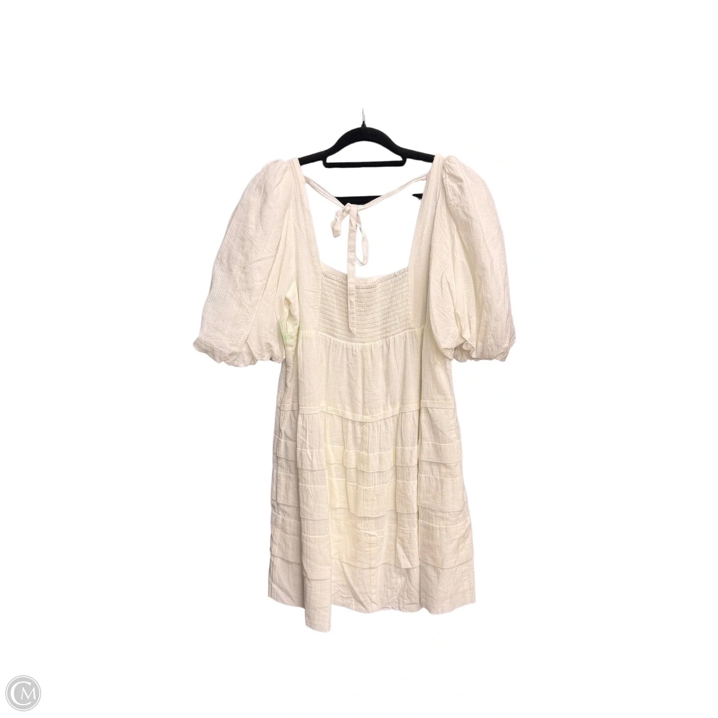 Dress Casual Short By Anthropologie In White, Size: M