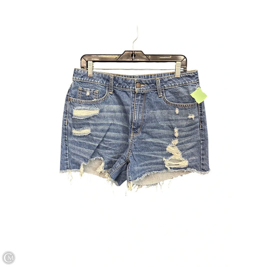 Shorts By Ana In Blue Denim, Size: 12