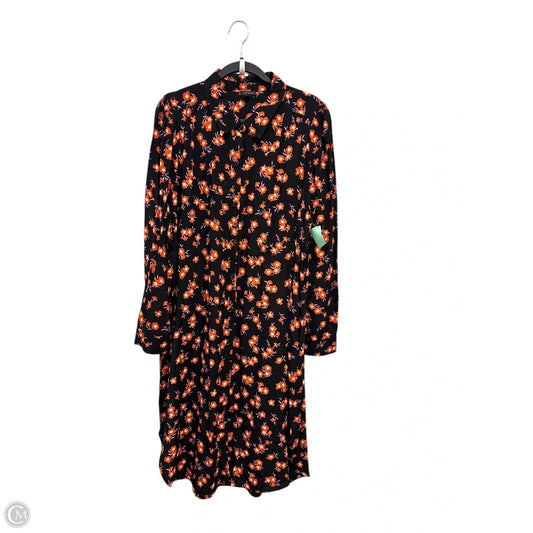 Dress Casual Maxi By Ann Taylor In Black, Size: 2x