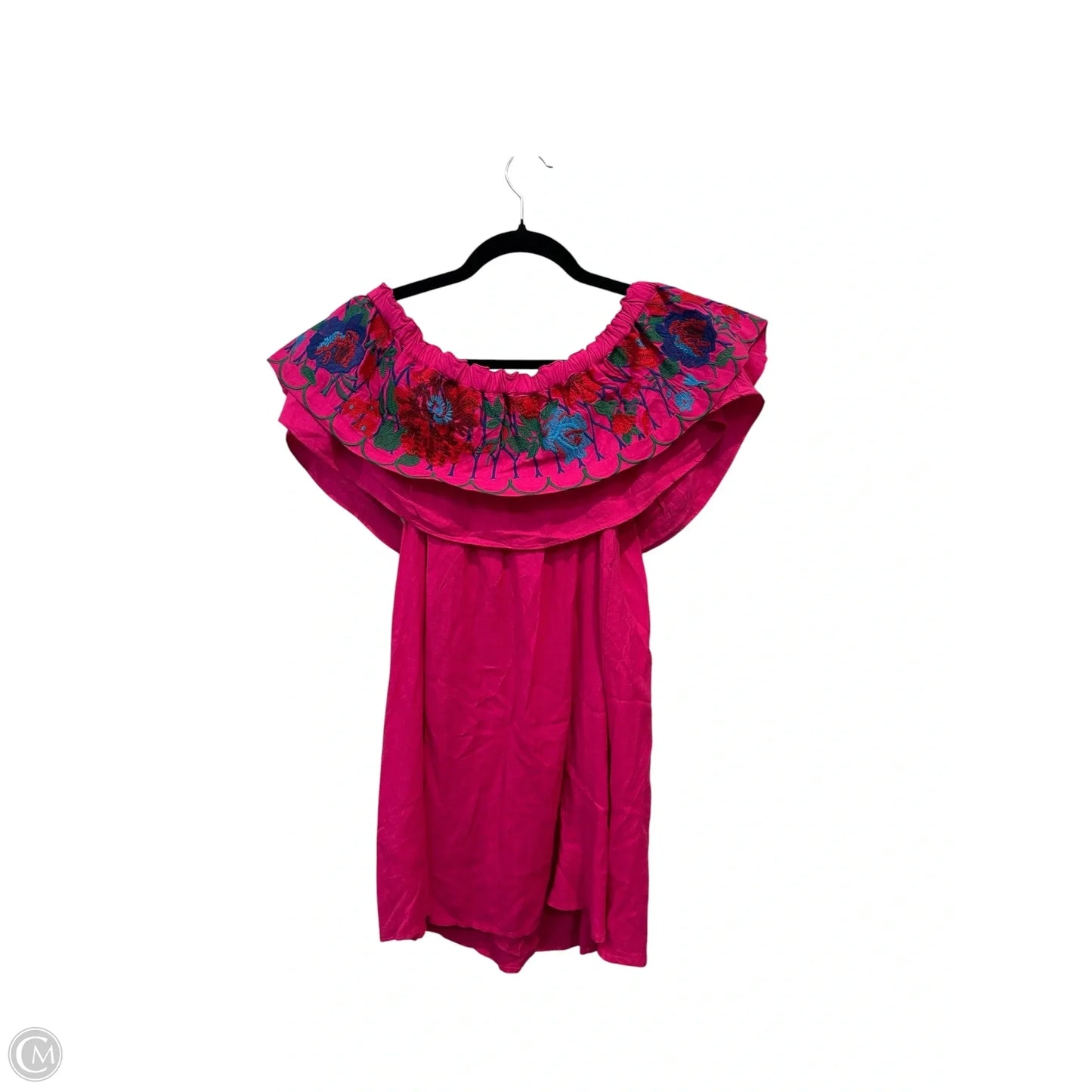 Dress Casual Short By Umgee In Pink, Size: S