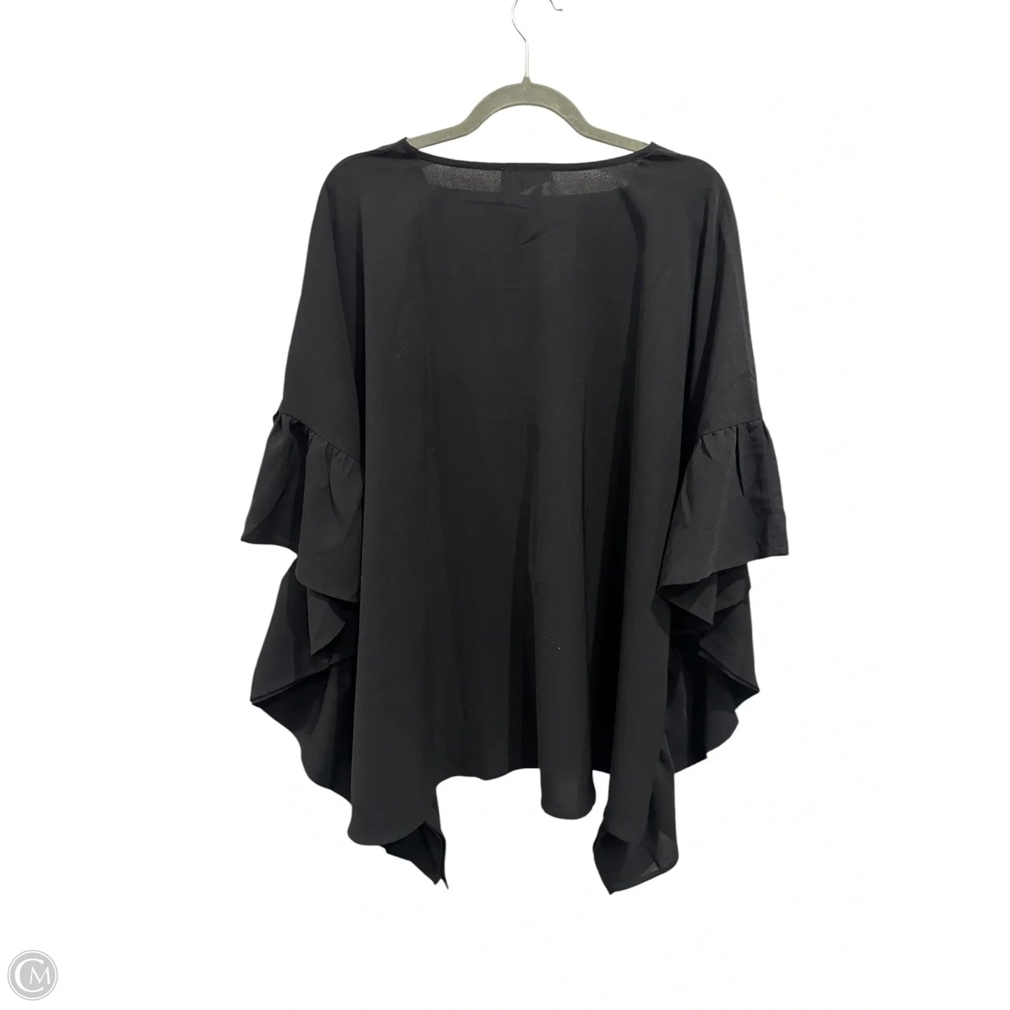 Tunic Short Sleeve By Andree By Unit In Black, Size: M