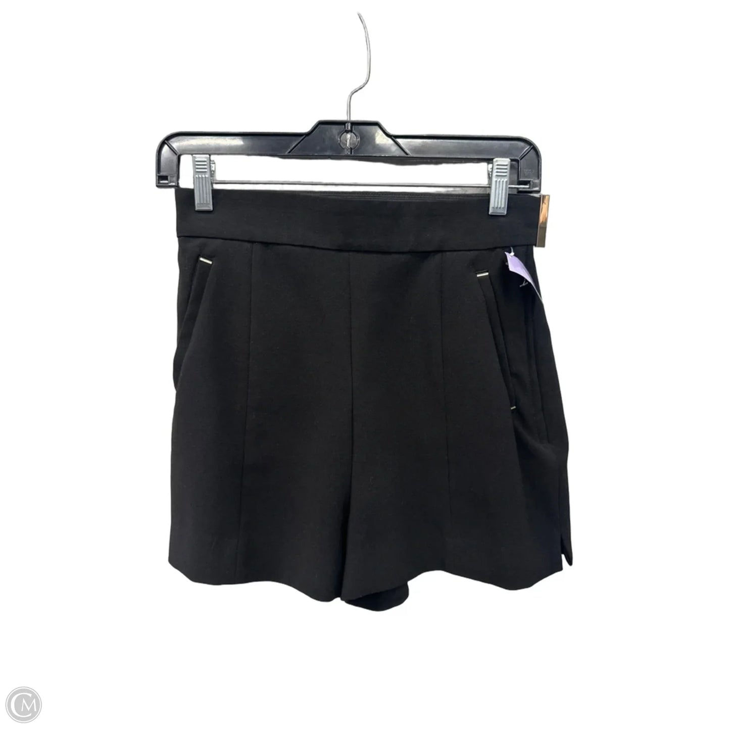 Shorts By H&m In Black, Size: 6