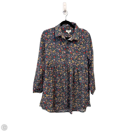 Dress Casual Short By Umgee In Blue, Size: M