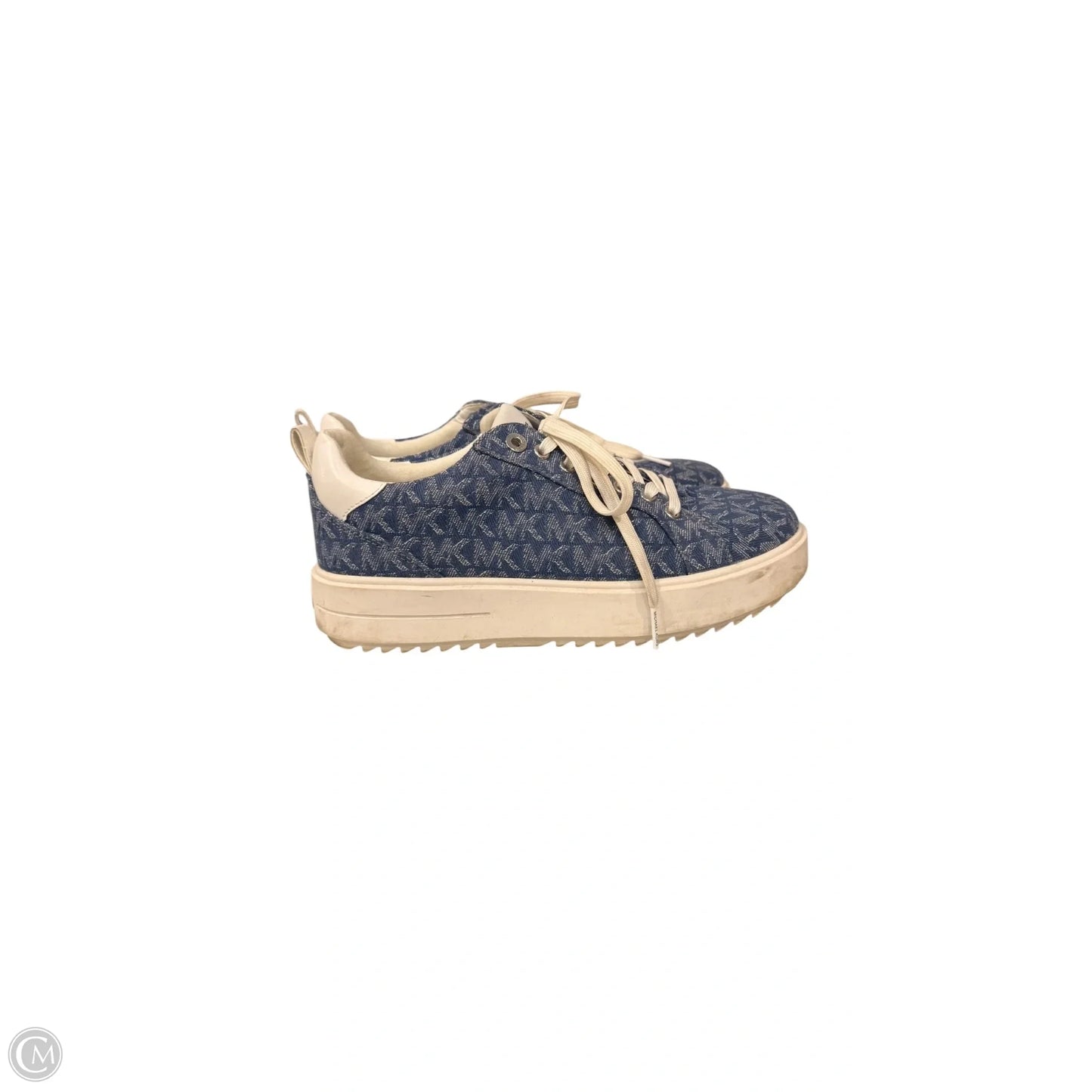 Shoes Sneakers By Michael By Michael Kors In Blue Denim, Size: 7.5