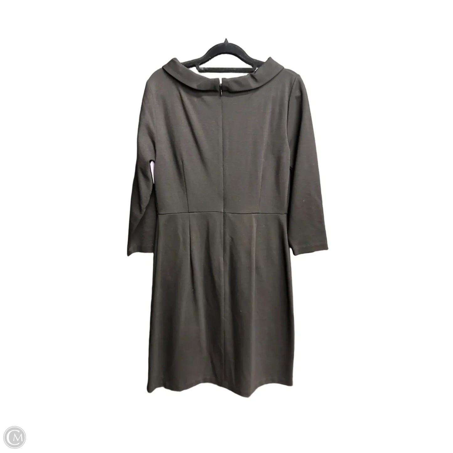 Dress Casual Midi By Talbots In Black, Size: 4