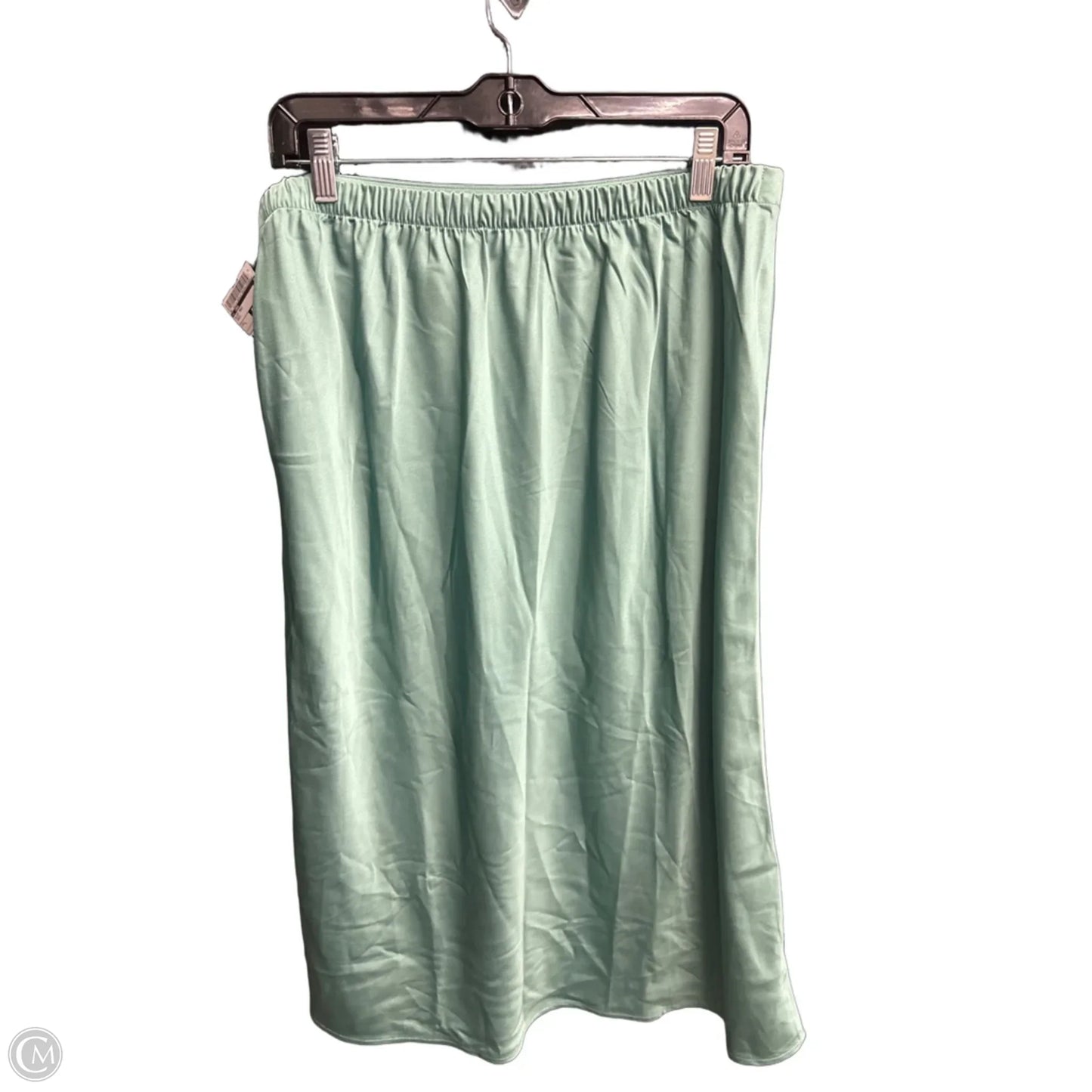 Skirt Maxi By J. Crew In Green, Size: L