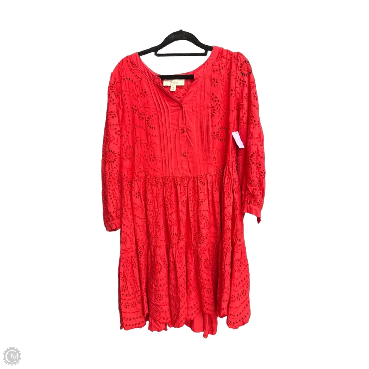 Dress Casual Midi By Nurture In Red, Size: M