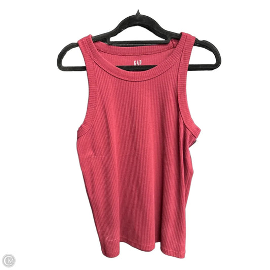 Tank Top By Gap In Maroon, Size: S