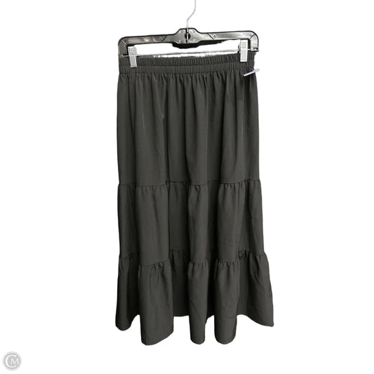 Skirt Midi By Clothes Mentor In Black, Size: M