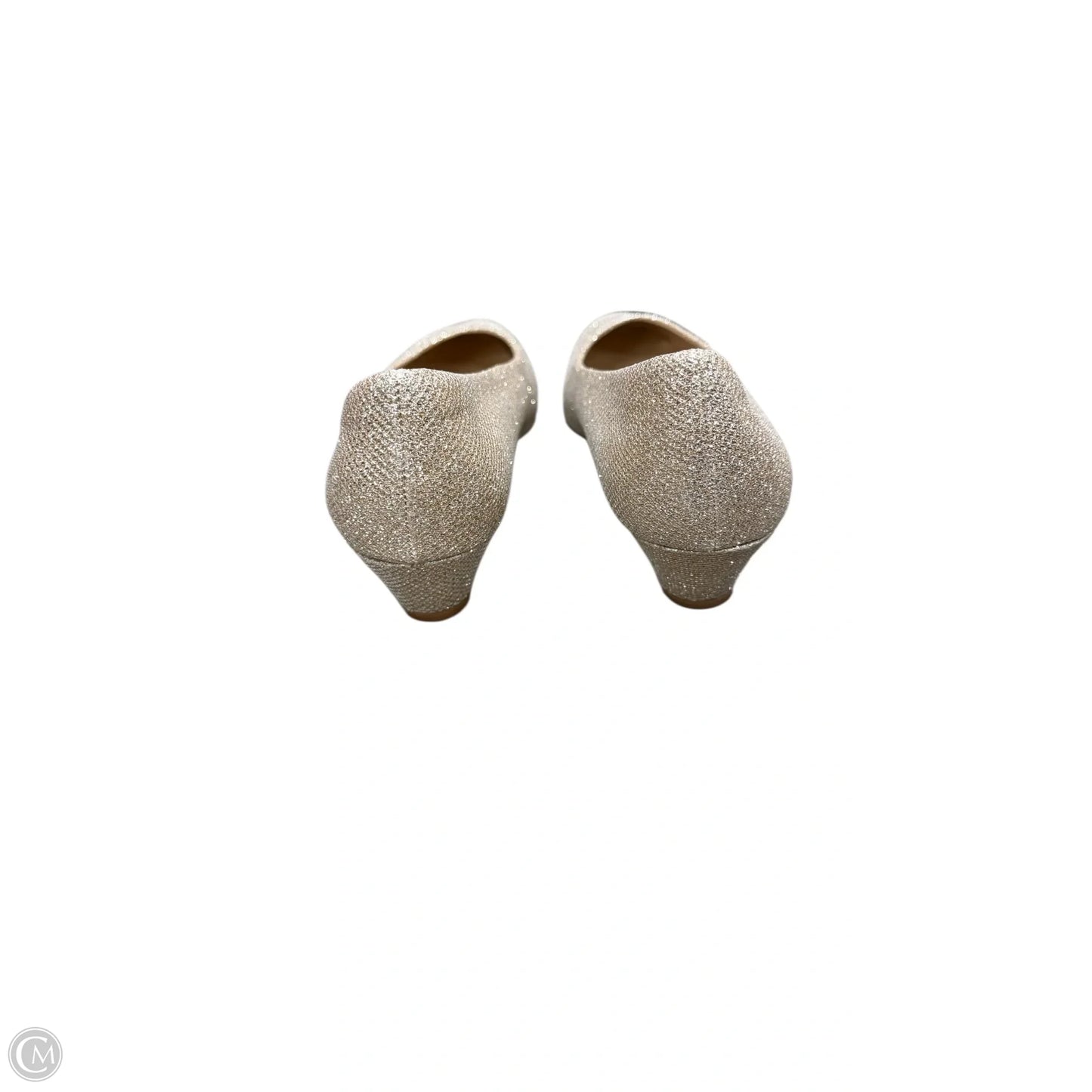 Shoes Heels Block By Dream Pairs In Gold, Size: 9.5