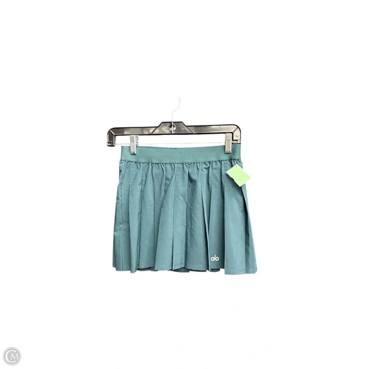 Athletic Skirt By Alo In Green, Size: 2