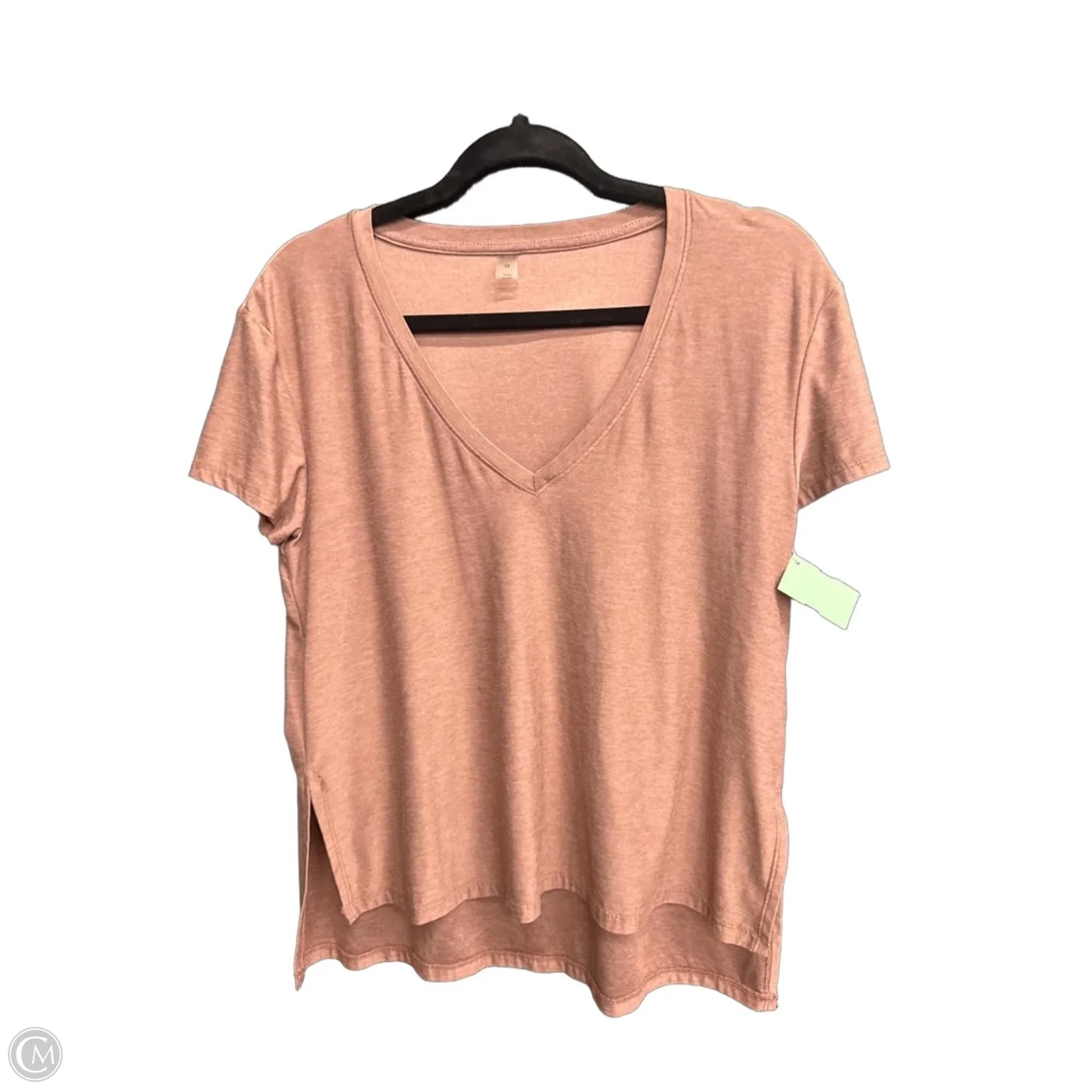 Top Short Sleeve By Beyond Yoga In Brown, Size: Xs