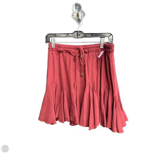Skirt Mini & Short By Entro In Maroon, Size: 8