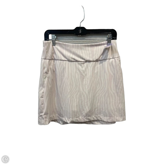 Athletic Skirt By Adidas In Striped Pattern, Size: S