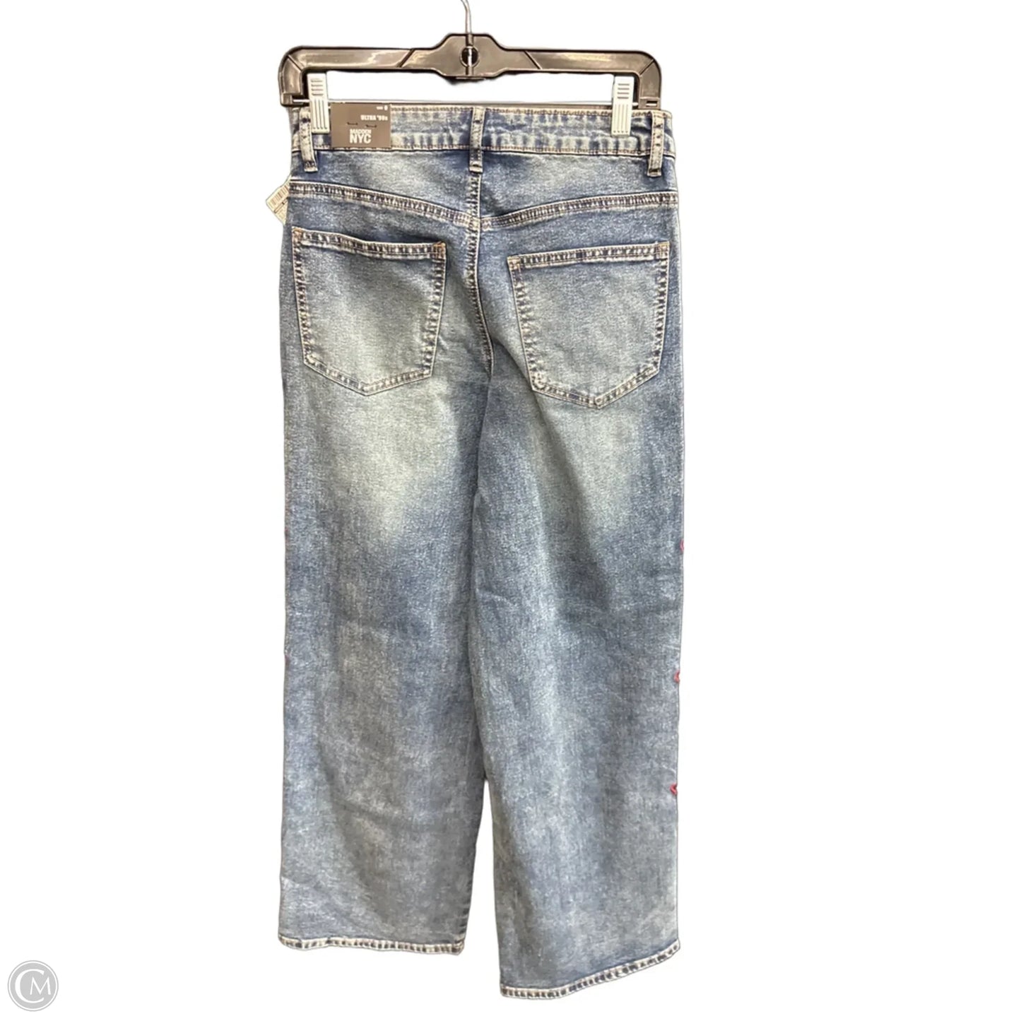 Jeans Straight By Madden Nyc In Blue Denim, Size: 0
