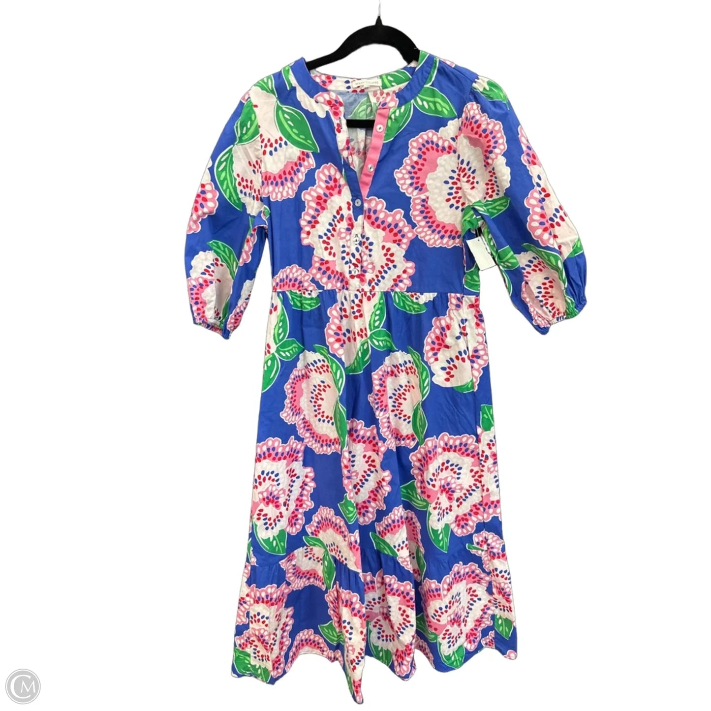Dress Casual Maxi By Mary Square In Floral Print, Size: Xs