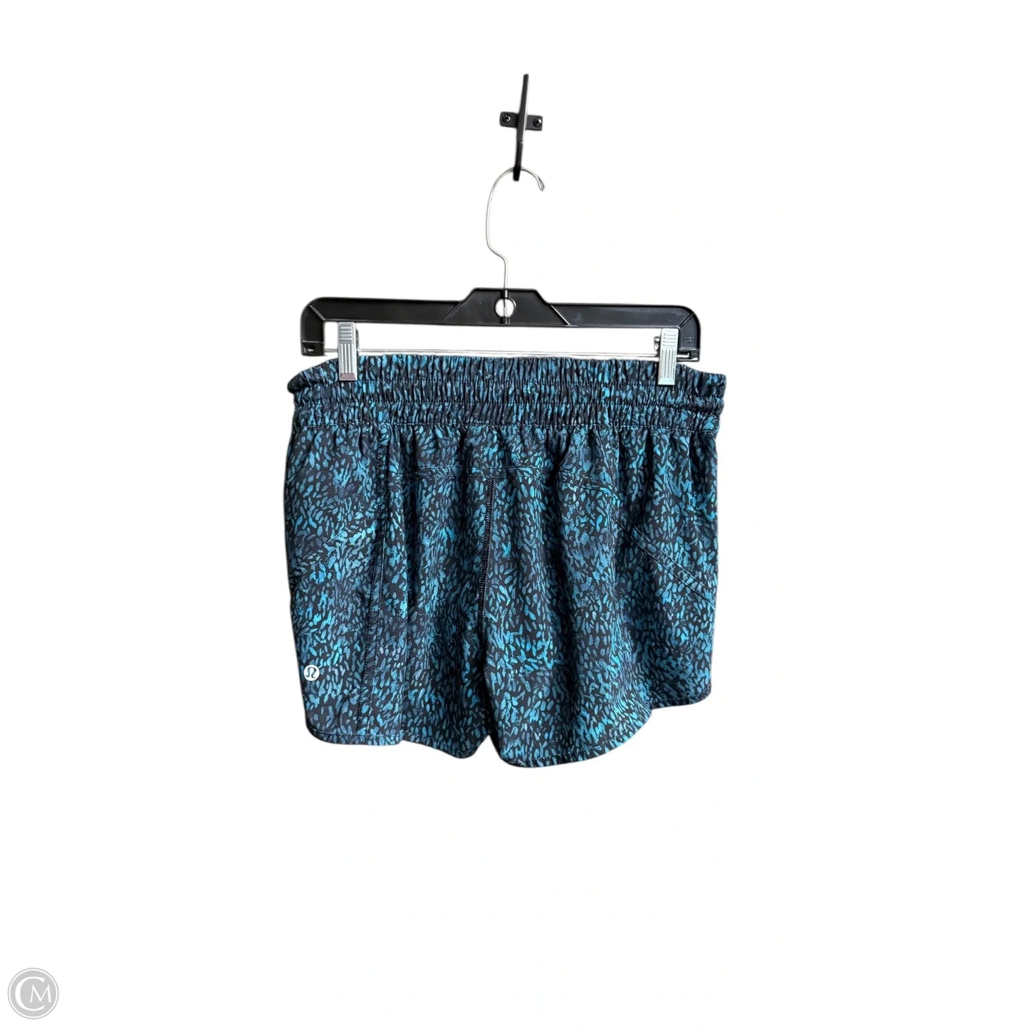 Athletic Shorts By Lululemon In Teal, Size: L