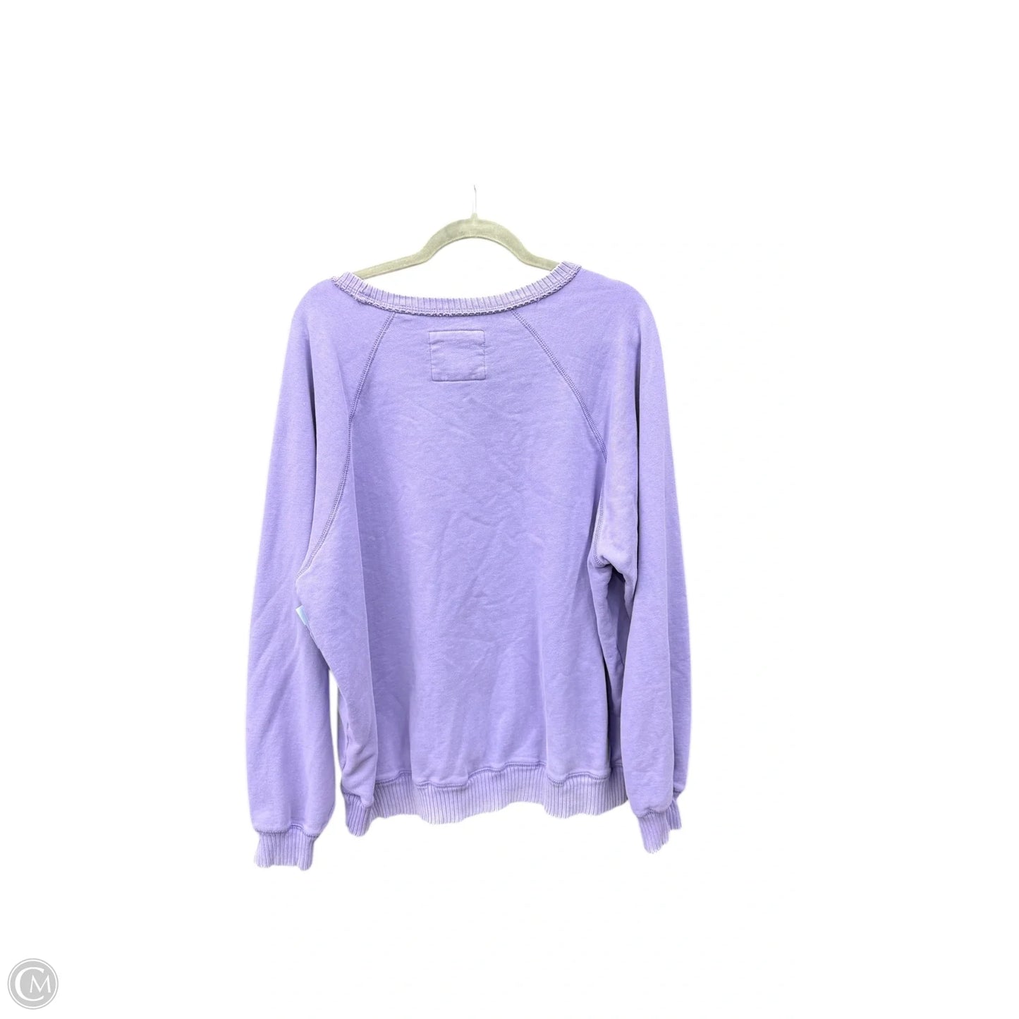 Sweatshirt Crewneck By American Eagle In Purple, Size: Xl
