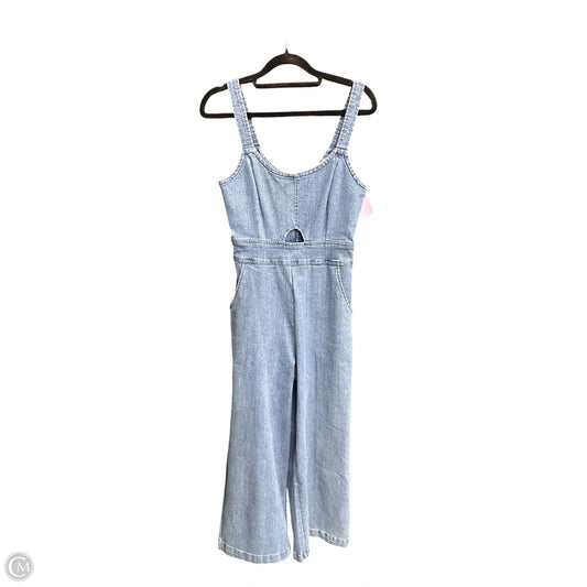 Jumpsuit By Copper Key In Blue Denim, Size: S