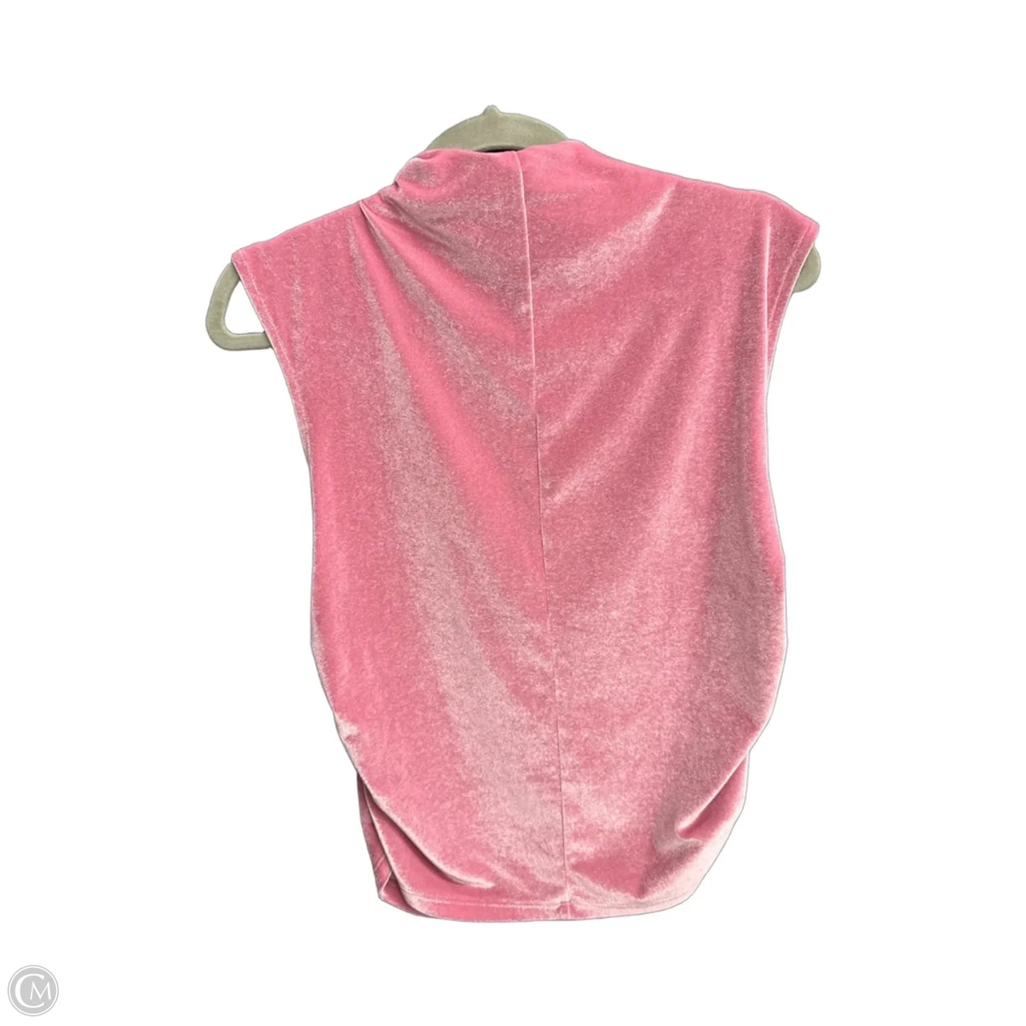Top Sleeveless By A New Day In Pink, Size: M