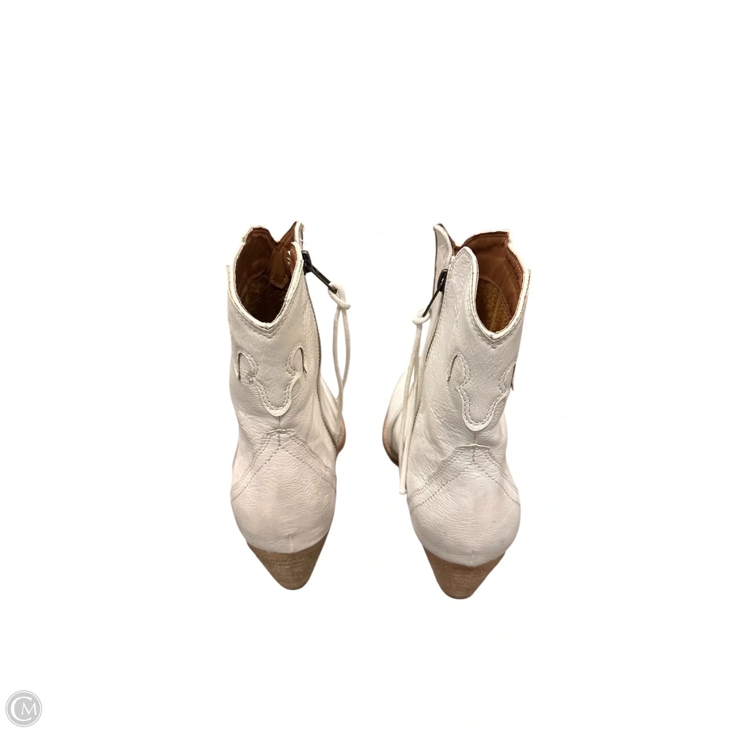 Boots Western By Clothes Mentor In White, Size: 8.5