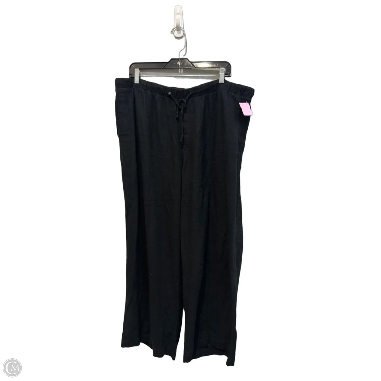 Pants Linen By Gap In Black, Size: 14
