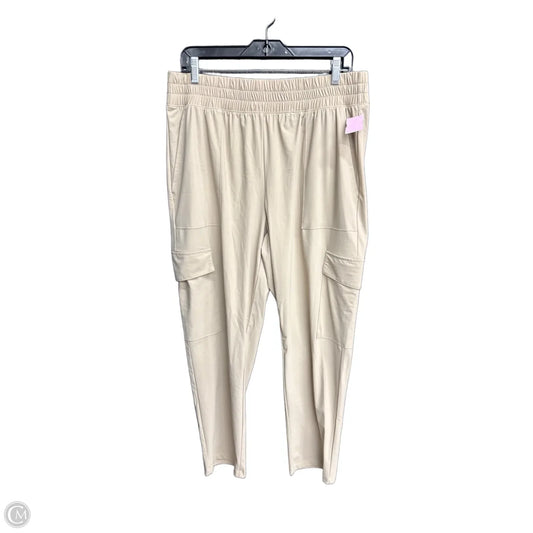 Athletic Pants By Old Navy In Tan, Size: L