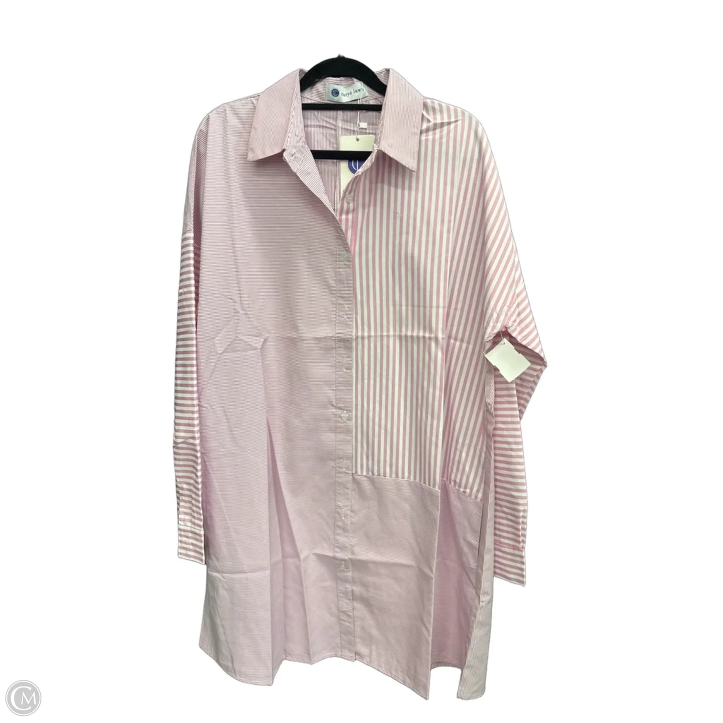 Dress Casual Short By Clothes Mentor In Striped Pattern, Size: Osfm