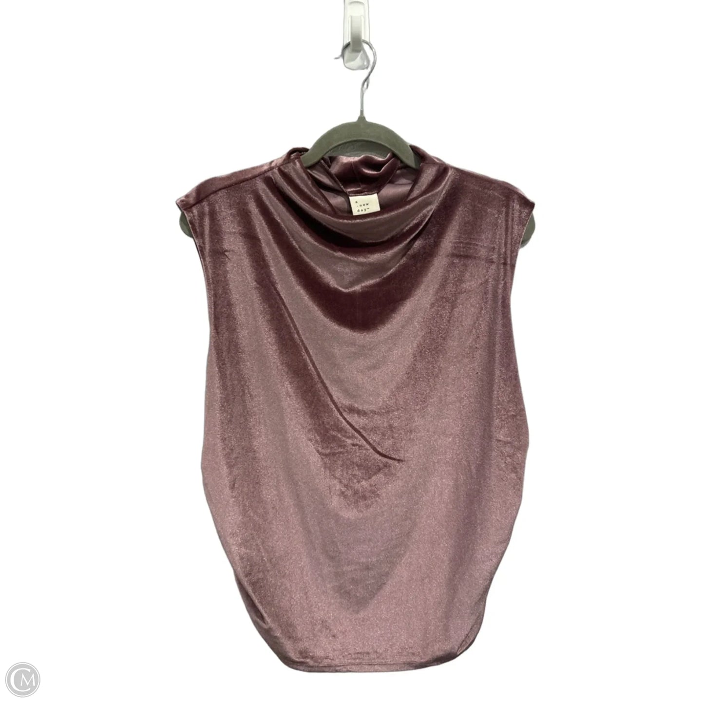 Top Sleeveless By A New Day In Purple, Size: 2x