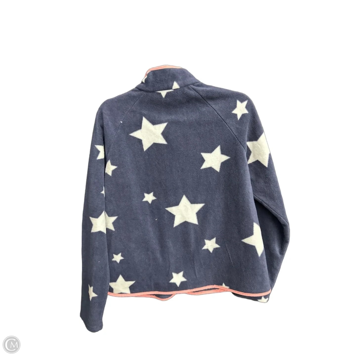 Sweatshirt Collar By Simply Southern In Navy, Size: M