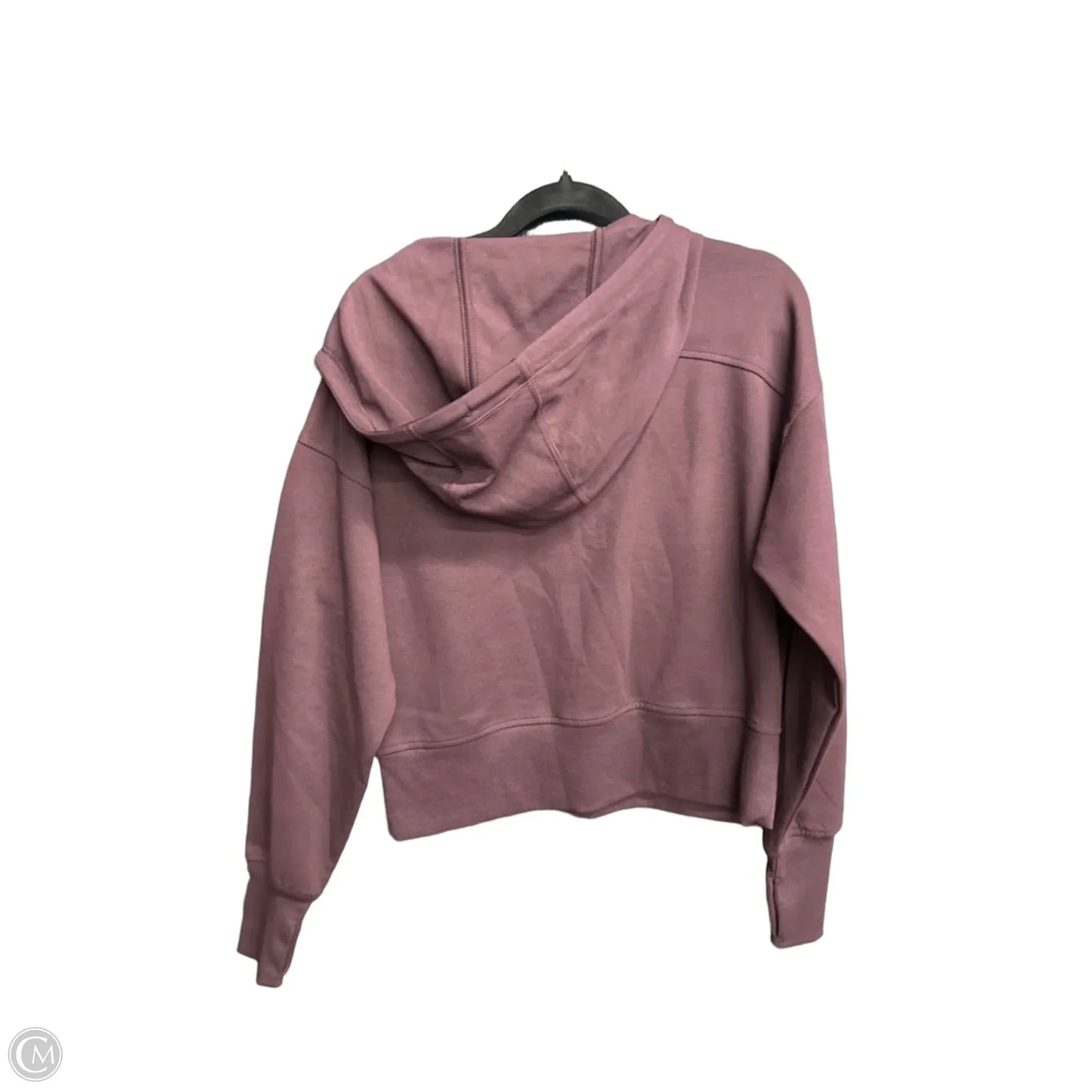 Athletic Sweatshirt Hoodie By Old Navy In Maroon, Size: S