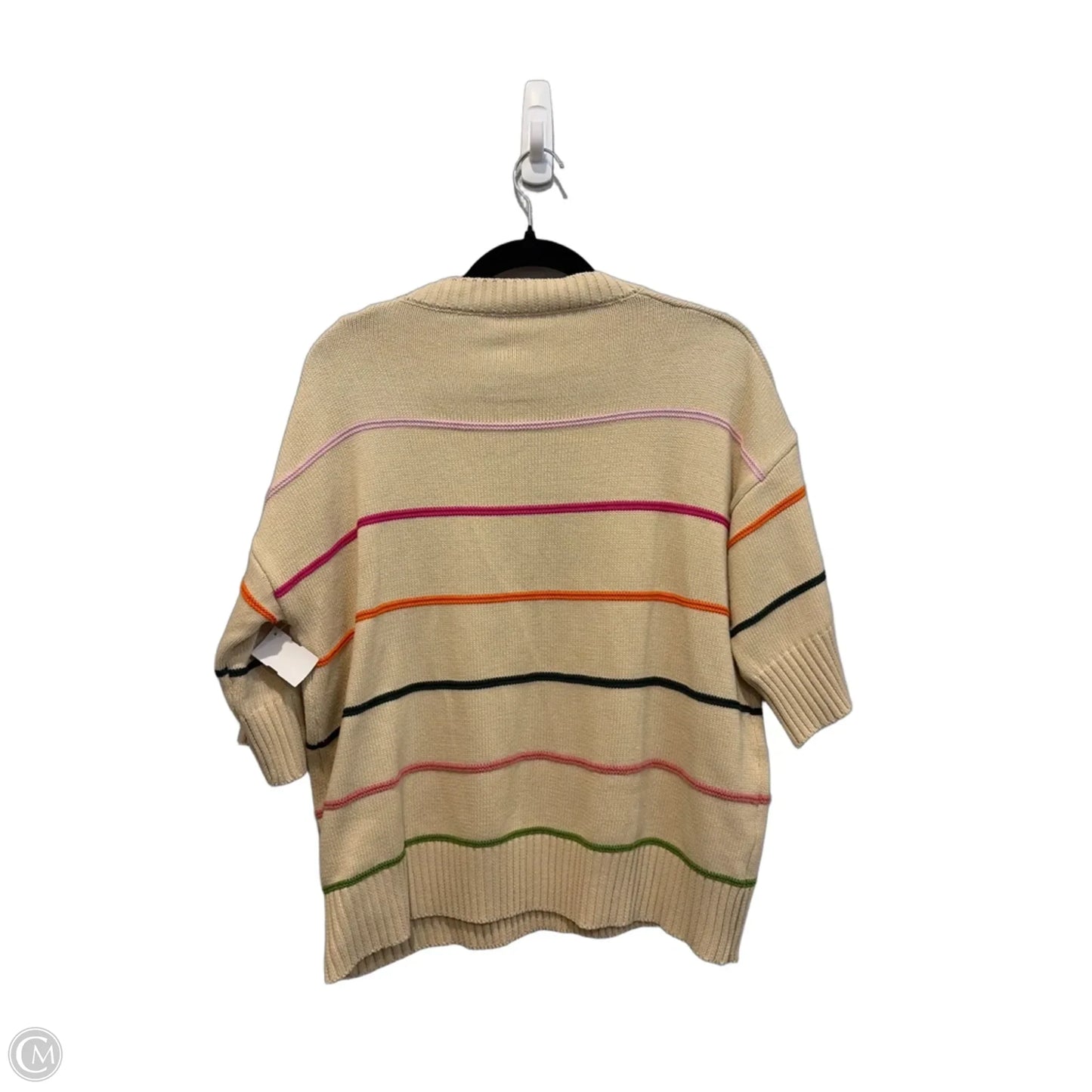 Sweater By Clothes Mentor In Beige, Size: L